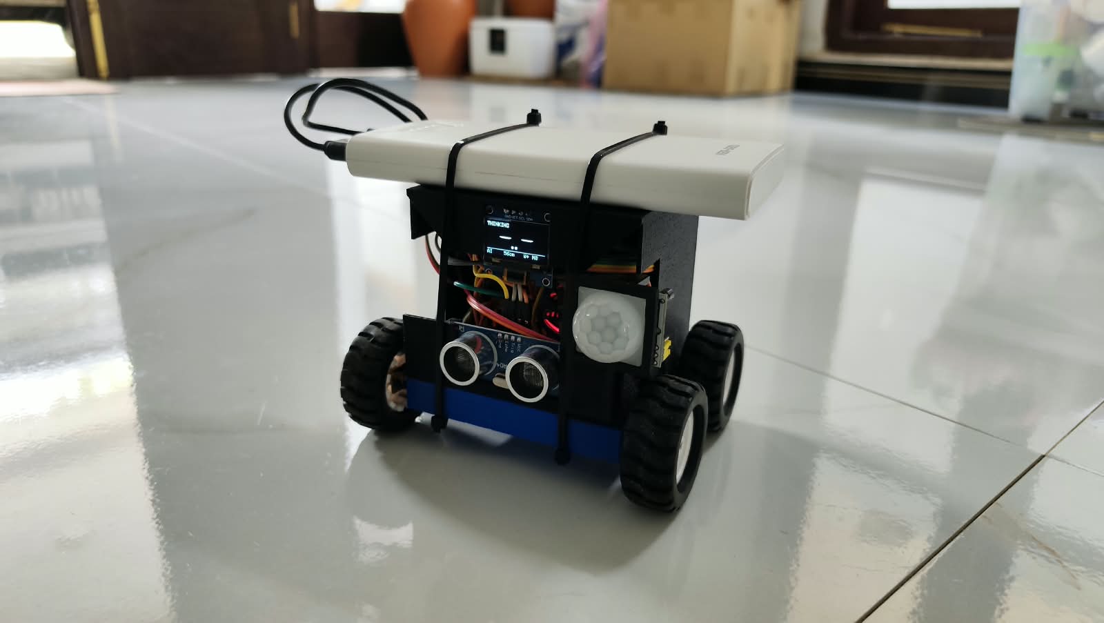 Physical XBOT autonomous AI robot prototype